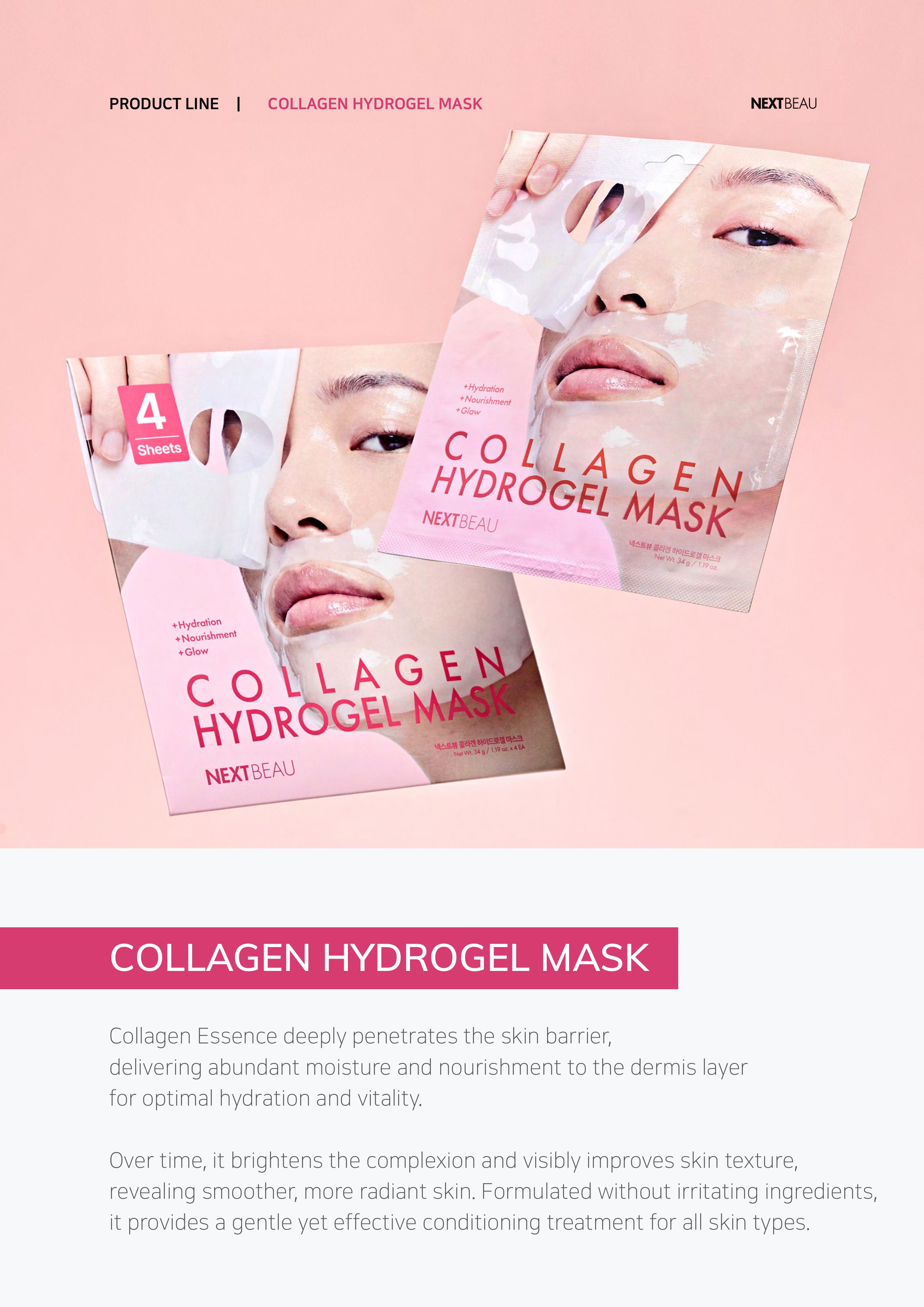 NEXTBEAU Collagen Hydrogel Mask
